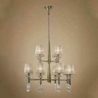 Candelabru clasic 24 becuri E14/G9 TIFFANY 3870 MANTRA