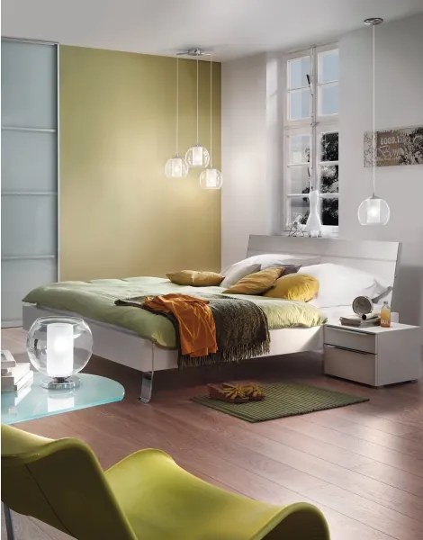 Eglo 92762 - Lampă suspendată pe cablu BOLSANO 3xE27/60W