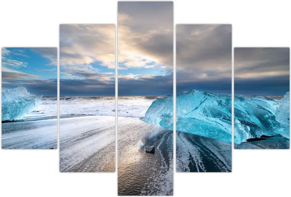 Tablou - Plaja Diamond Beach (150x105 cm)