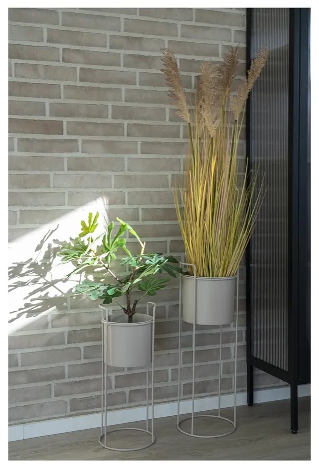 Ghivece decorative 2 buc. din metal ø 21,5 cm Rabo – House Nordic