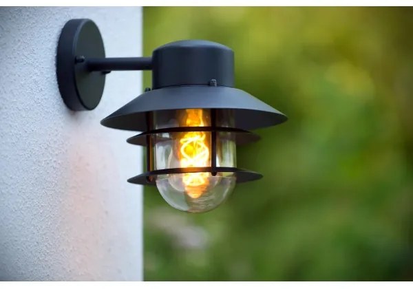 Lucide 11874/01/30 - Aplică perete exterior ZICO 1xE27/60W/230V IP44