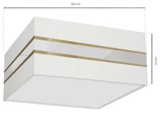 Plafonieră ULTIMO 2xE27/60W/230V albă