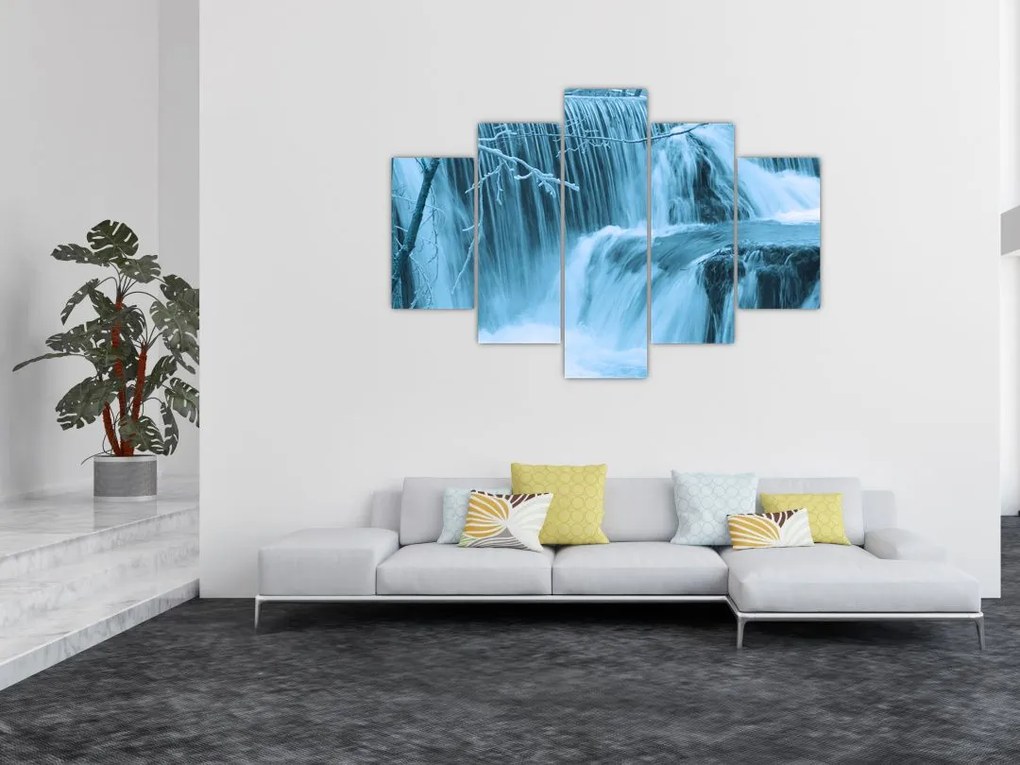 Tablou - cascadele închețate (150x105 cm)
