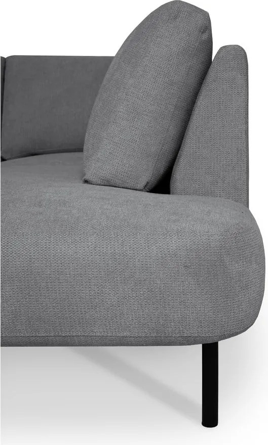 Colțar gri închis (cu colț pe partea dreaptă/în formă de "U") Hero – Scandic