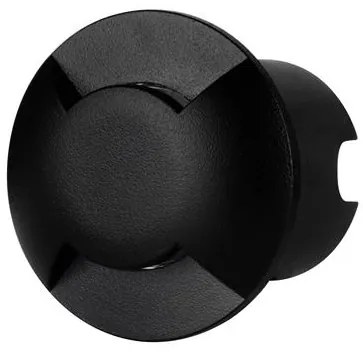 Spot LED incastrat iluminat exterior ambiental IP67 ERIS negru