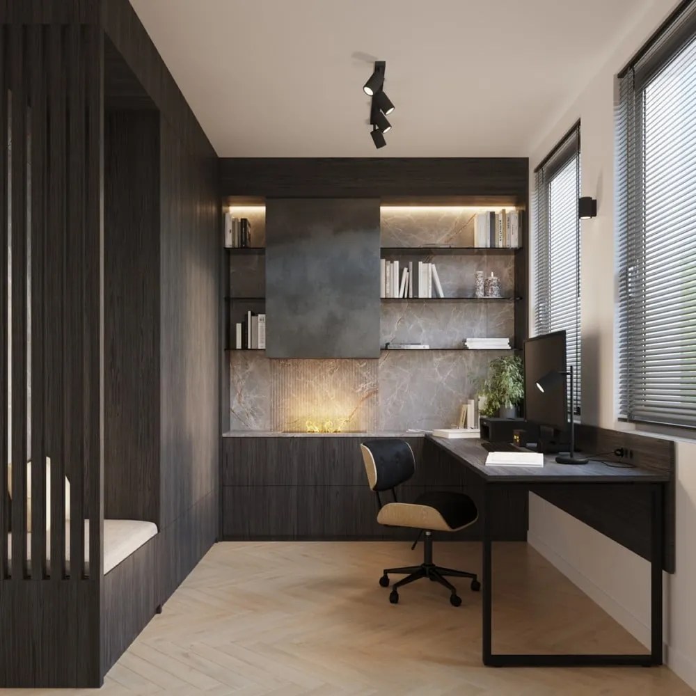 Spot negru 6,5x81 cm Gleam – Sollux