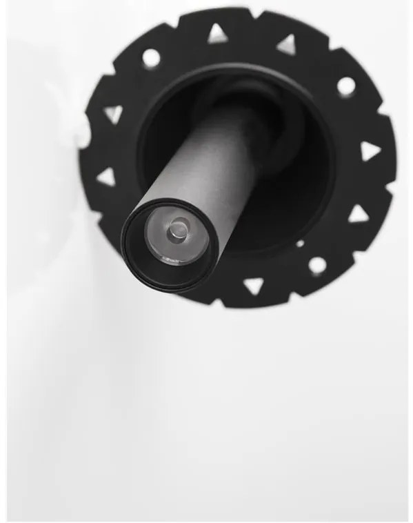 Spot LED incastrabil tavan ajustabil OVO negru
