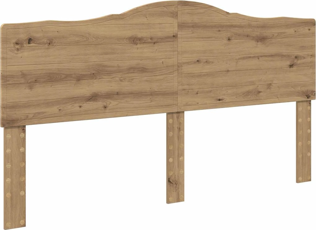 vidaXL Tăblie cap Stejar Artizanal 180 cm Lemn compozit