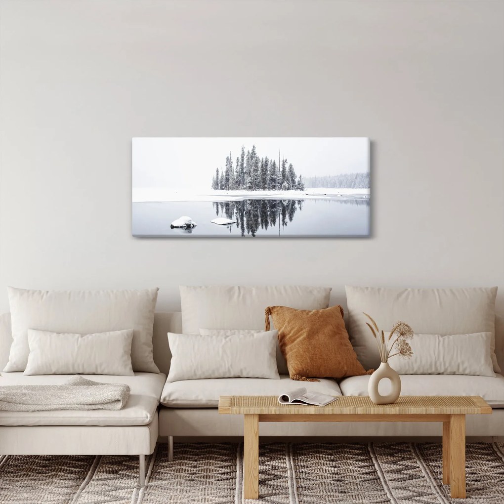 Tablou - A fost alb (120x50 cm)