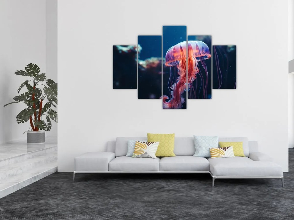 Tablou - Meduză (150x105 cm)