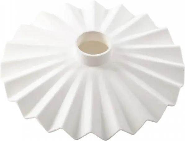 Abajur alb din silicon 20 cm Cappello White Seletti
