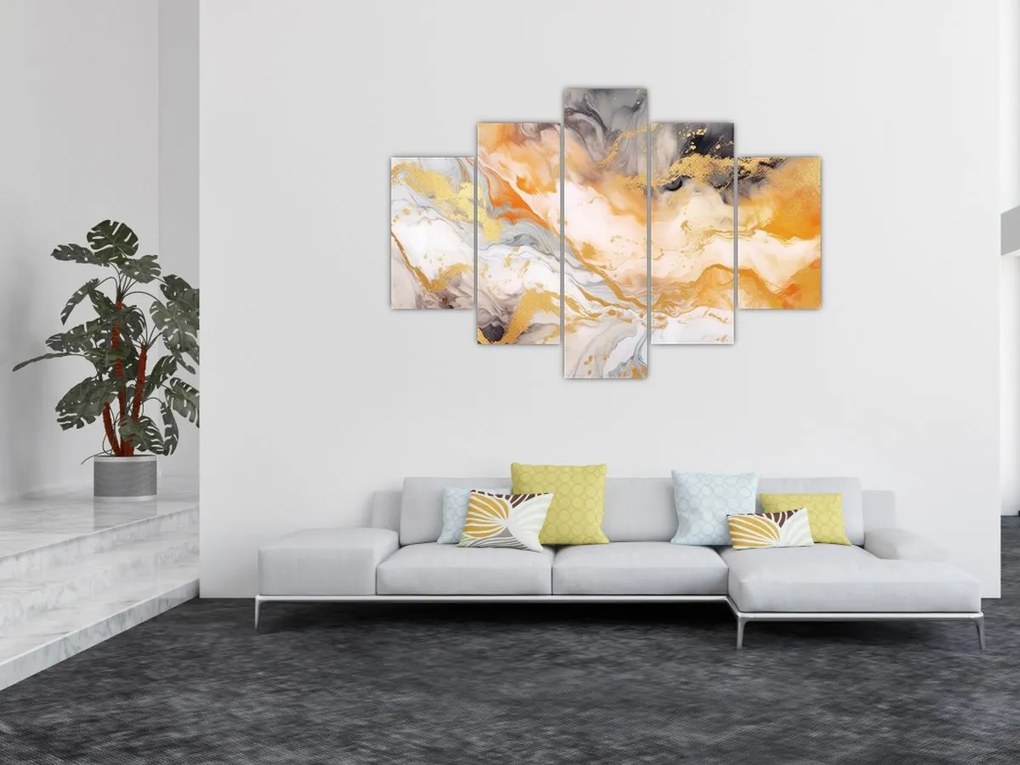 Tablou - Fond marmorat (150x105 cm)