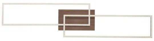 Leuchten Direkt 14019-78 - LED Lampă dimmabilă IVEN 2xLED/20W/230V + Telecomandă