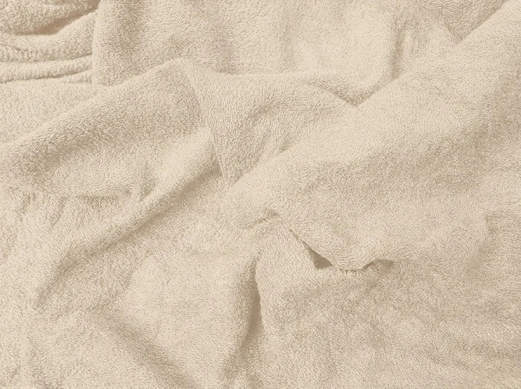 Cearsaf frote EXCLUSIVE bej deschis 90 x 200 cm