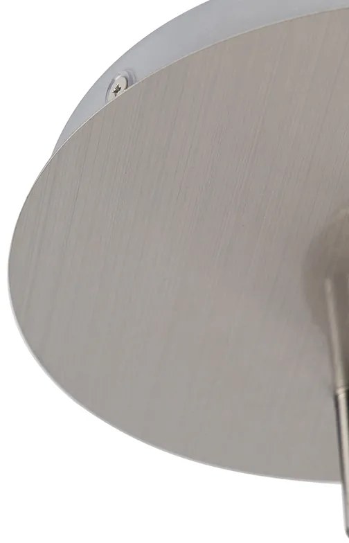 Spotlight modern pentru baie din oțel cu 2 lumini IP44 - Ducha