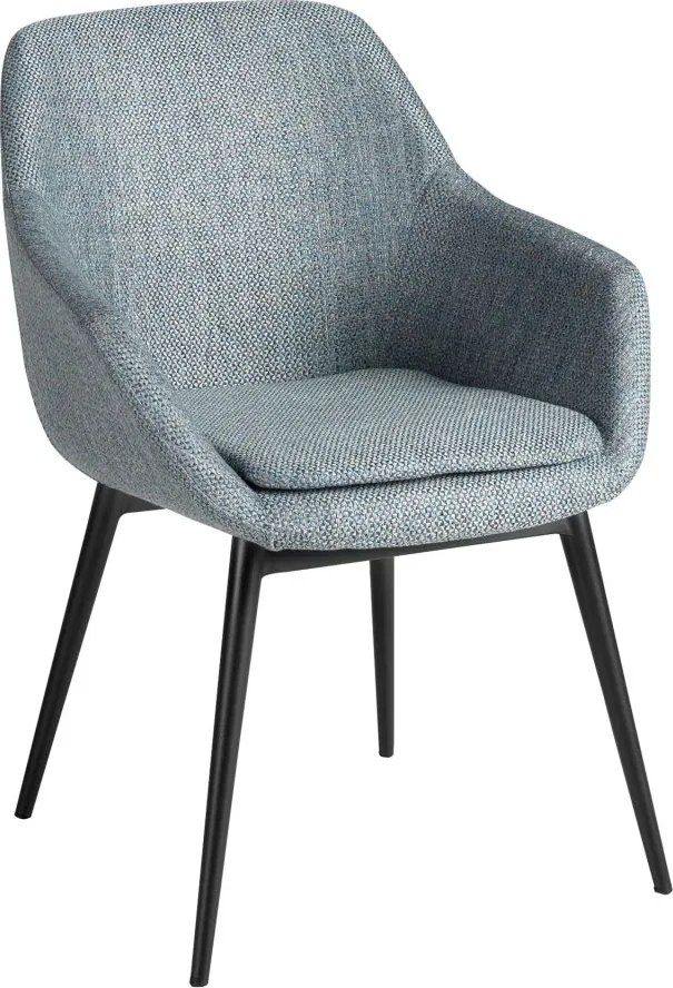 Scaun modern design italian tesatura Gri Albastrui