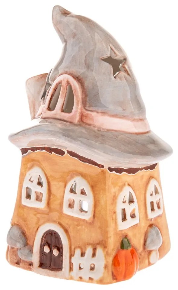 Sfeșnic din ceramică cu model de Halloween Spooky – Dakls