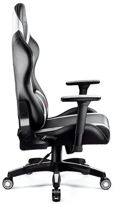 Scaun gaming Diablo X-Horn 2.0 Normal Size: Negru-alb Diablochairs