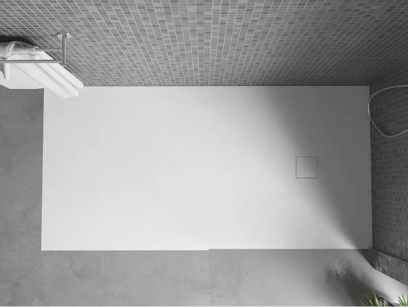 Mexen Bert cadă de duș dreptunghiulară SMC 160 x 70 cm, alb - 4K107016
