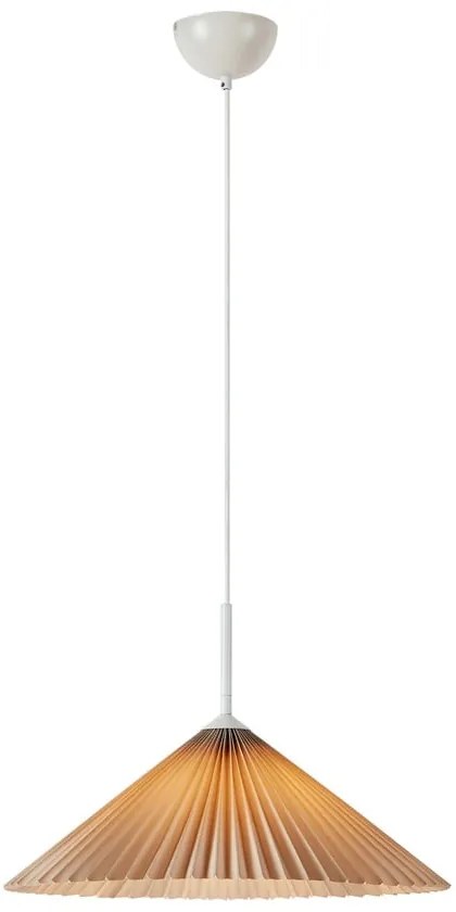 Lustră bej ø 50 cm Plisado – Markslöjd