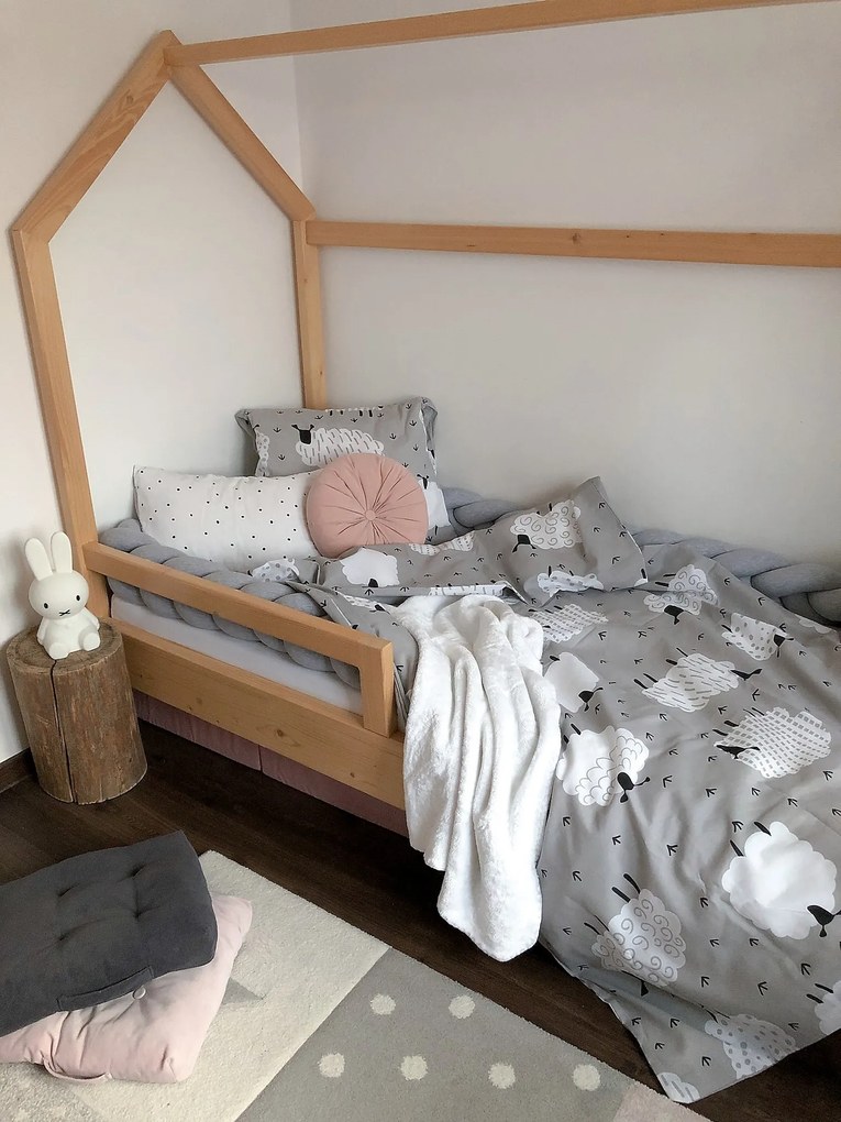 Lenjerie cocolino SHEEP Culoare Gri / Crem