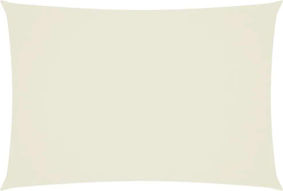 vidaXL Parasolar, crem, 3x5 m, țesătură oxford, dreptunghiular