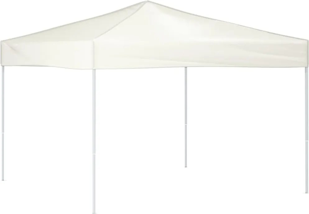 vidaXL Cort pliabil pentru petrecere, crem, 3x3 m