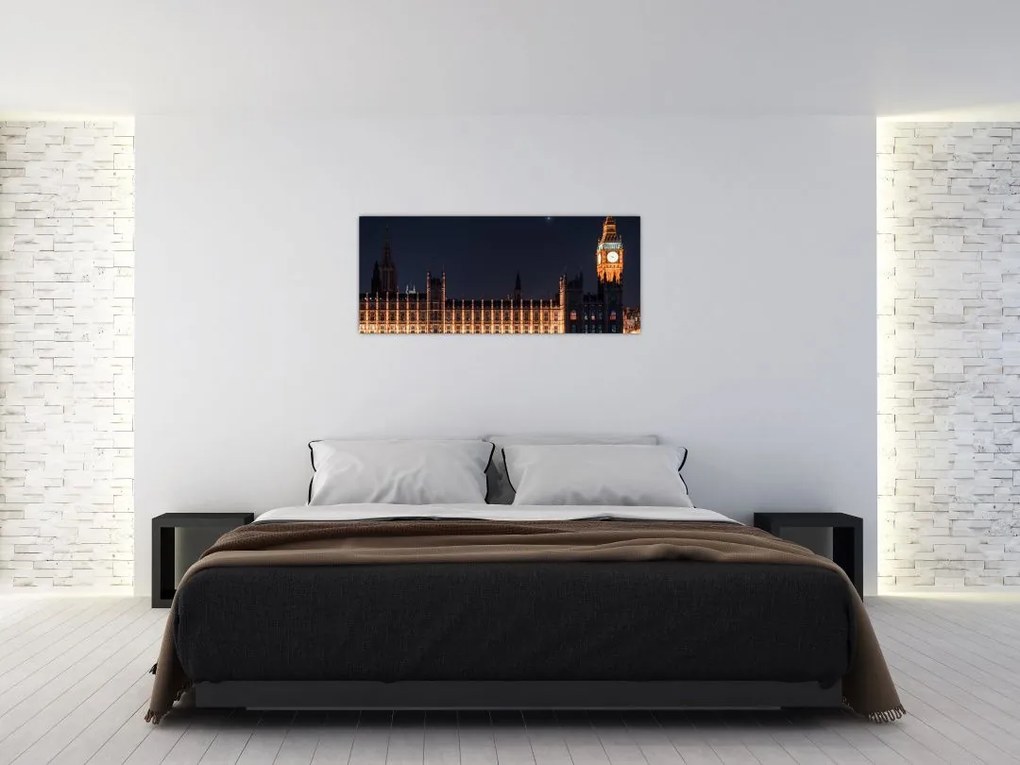 Tablou cu Big Ben din Londra (120x50 cm)