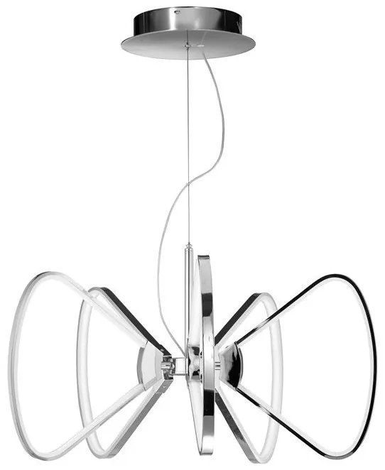 Lustra LED regalbila design modern Della