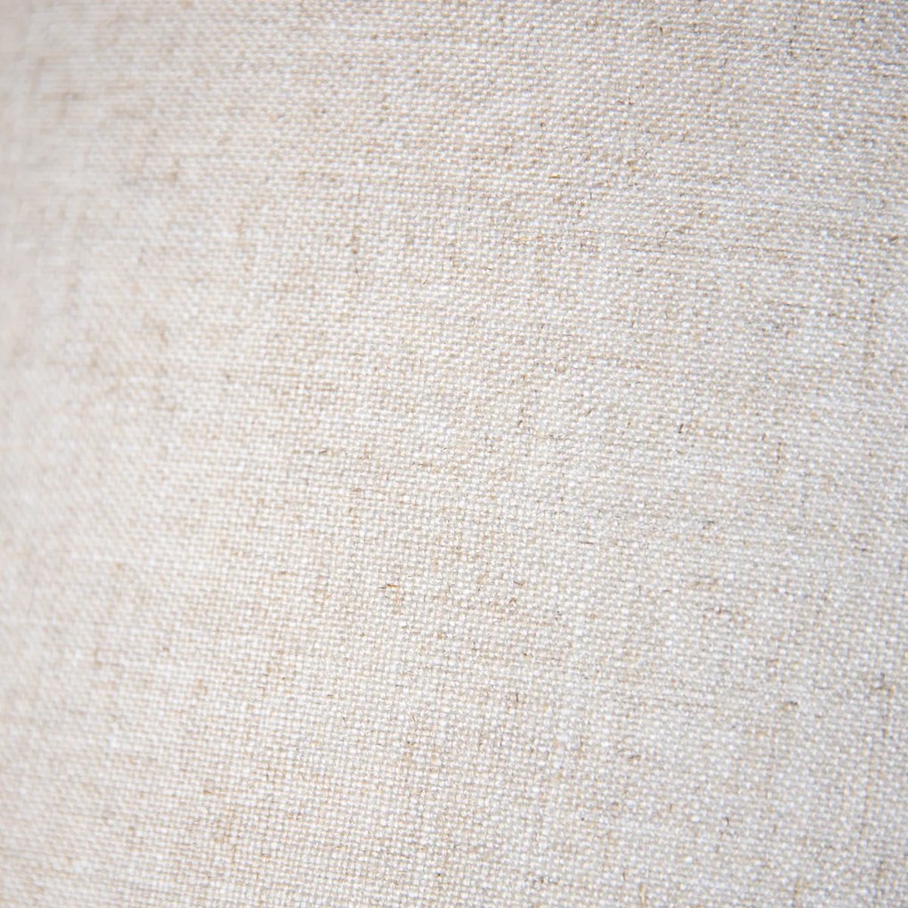 Lampă de podea din oțel cu abajur gri deschis 50 cm - Editor