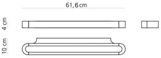 Artemide AR 1913040A - Aplică de perete LED TALO 60 LED/25W/230V