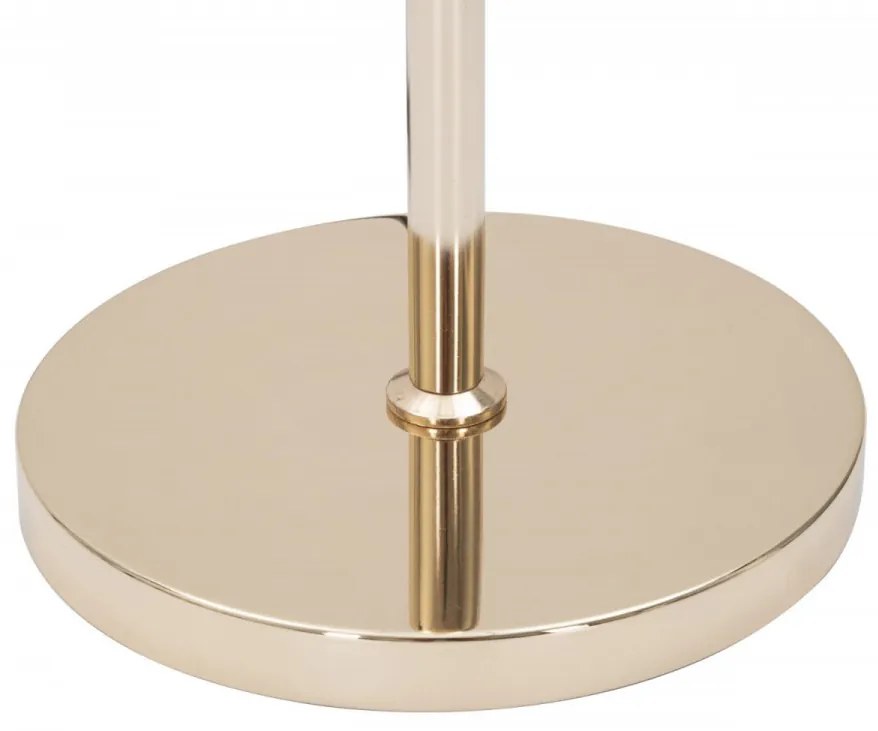 Lampadar auriu/roz din metal, Soclu E27 Max 40W, ∅ 40 cm, Krista Mauro Ferretti