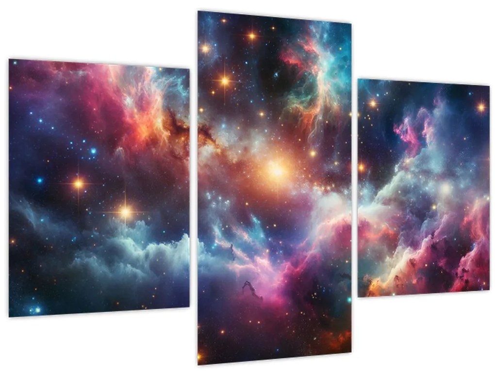 Tablou - Univers întunecat (90x60 cm)