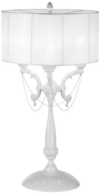 Lampa de masa LUX design clasic realizata manual Ginevra