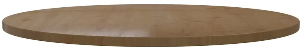 813678 vidaXL Blat de masă, maro, Ø90x2,5 cm, lemn masiv de pin