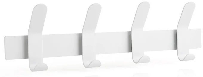 Cuier de perete alb din metal A-Rack – Zone