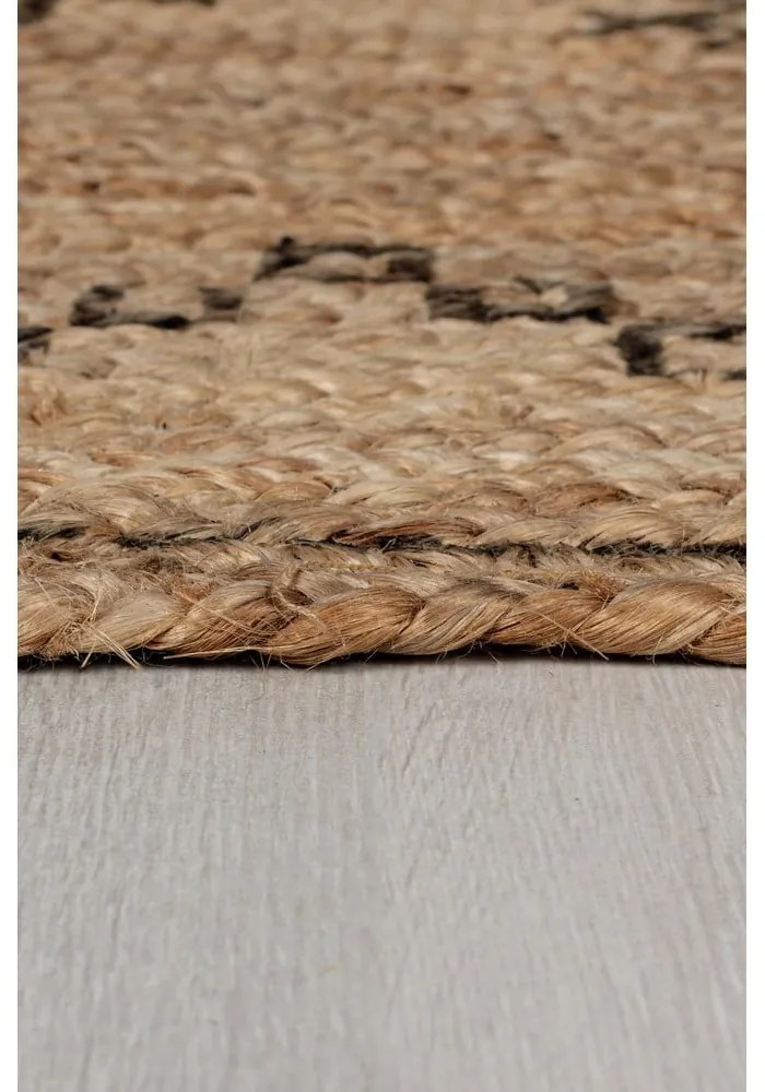 Covor în culoare naturală din iută 120x170 cm Rowen – Flair Rugs