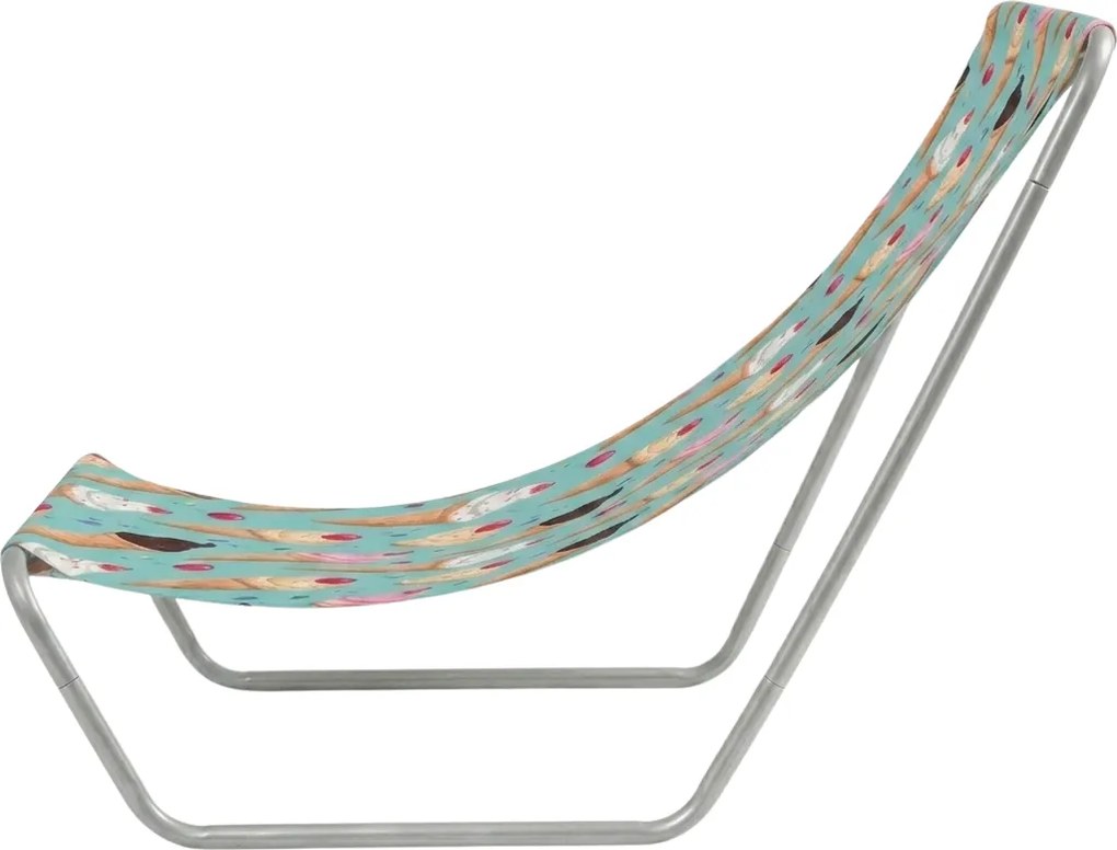 Sezlong de plaja pliabil SAND ICE CREAM, colorat