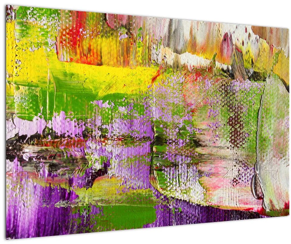 Tablou cu abstracție - pictura (90x60 cm)