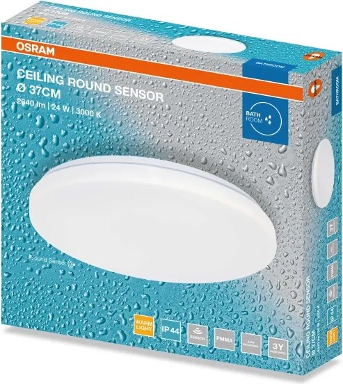 Osram - Lampă LED de tavan pentru baie CEILING ROUND LED/24W/230V Ø 37 cm IP44 albă