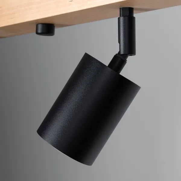 Spot Sollux SL.1294 VERDO 4xGU10/10W/230V negru