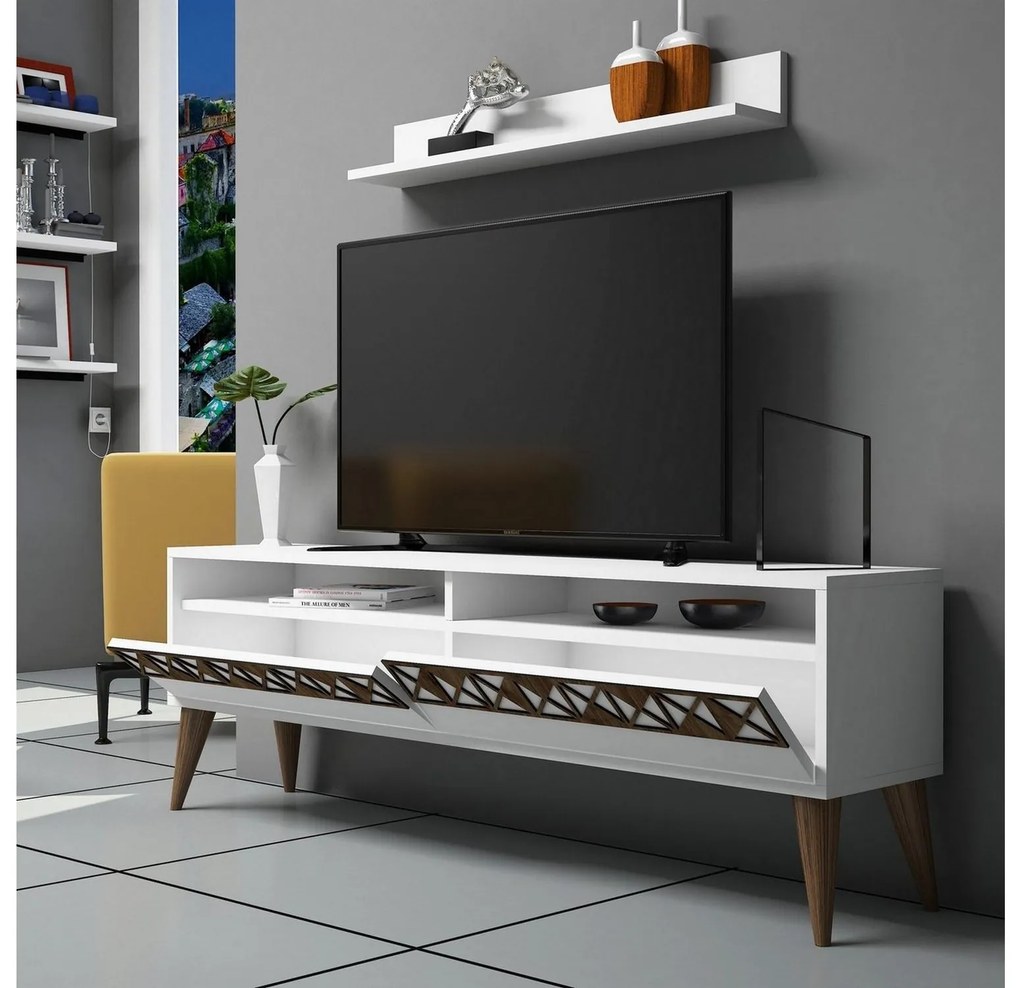 Mobilier living Loop (Alb + Alb). 1089104