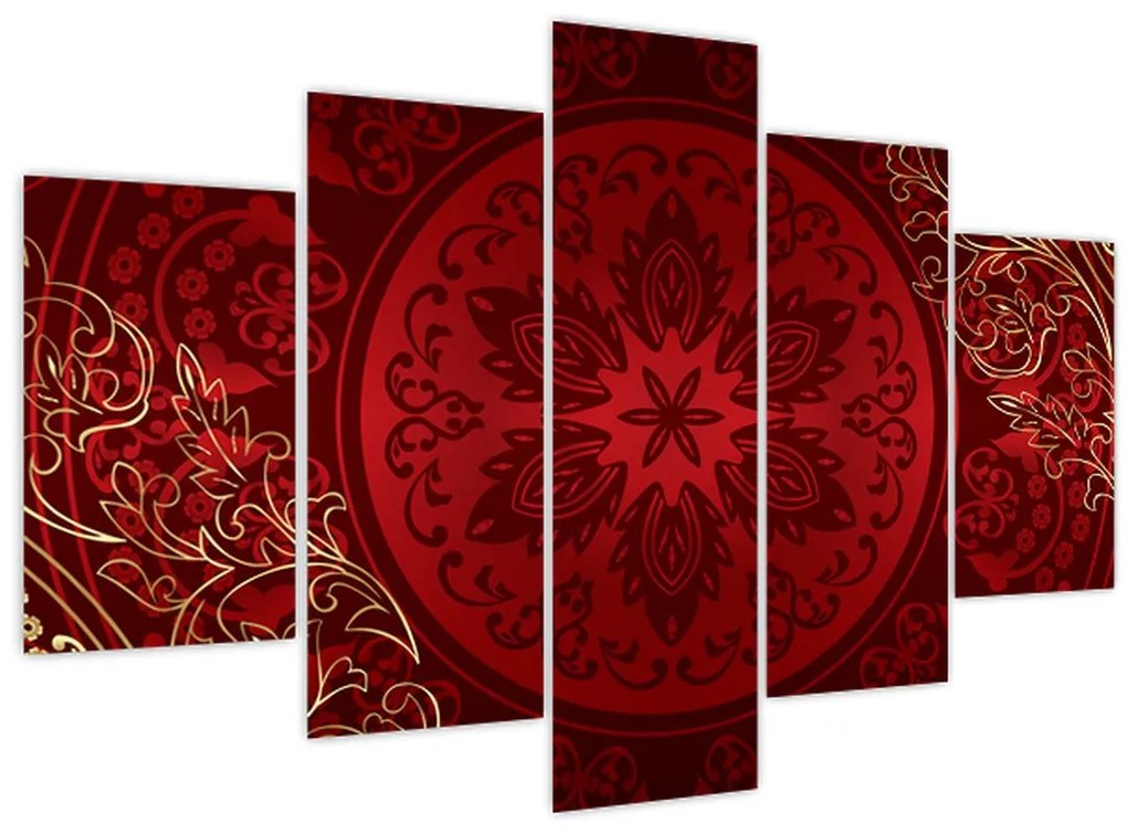 Tablou - Mandale aurii (150x105 cm)