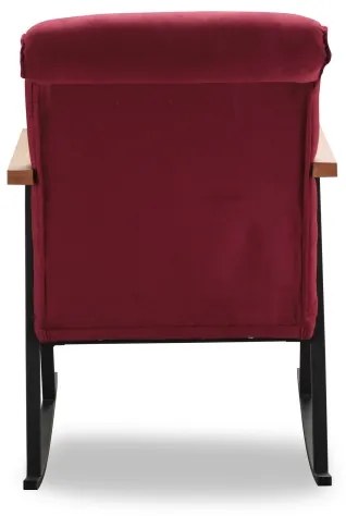 Fotoliu balansoar LUNI roșu