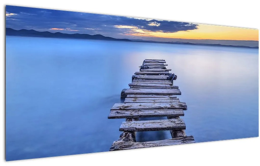Tablou - Ponton, Zadar, Croația (120x50 cm)