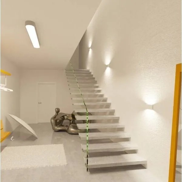 Aplică LED de exterior FLAT 2xLED/5W/230V IP65 LED2