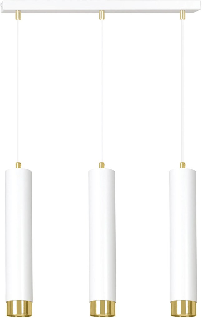 Emibig Kibo lampă suspendată 3x30 W alb 642/3