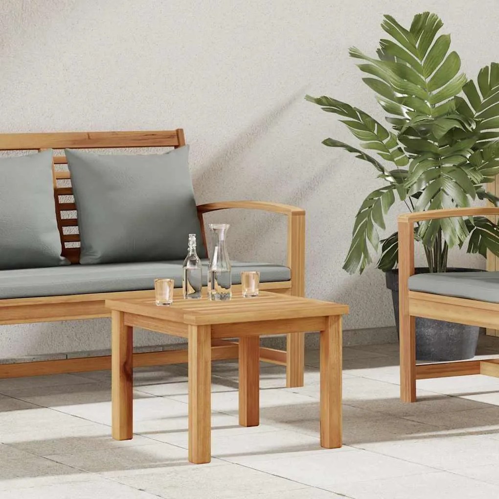 vidaXL Masă de cafea Maro 45 x 45 x 36 cm Lemn masiv de tec