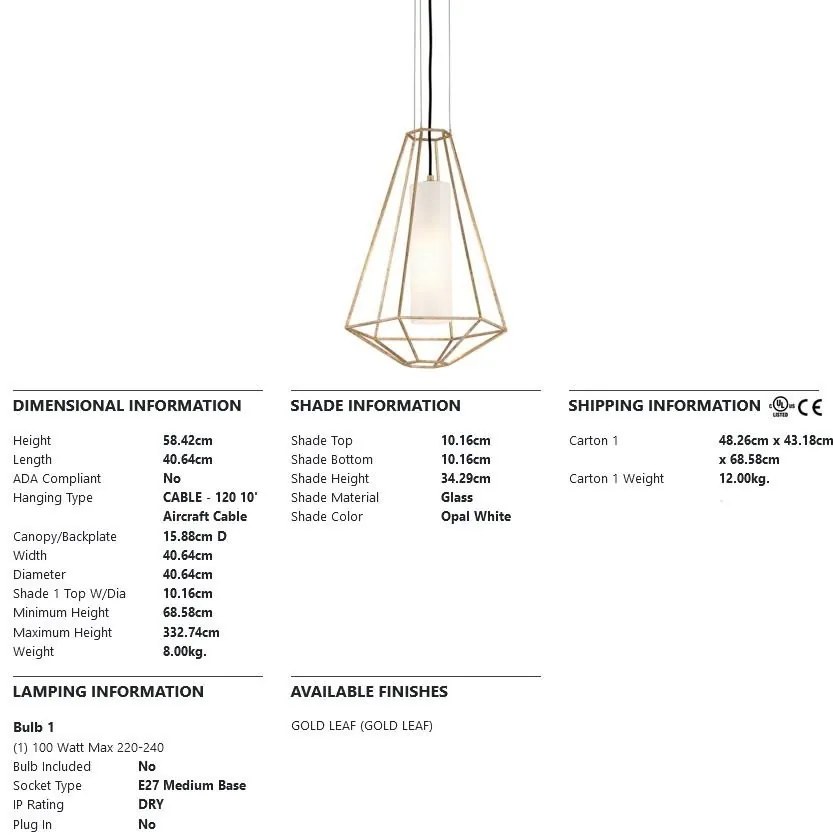 Pendul LUX design deosebit SILHOUETTE small, cu abajur cilindric din sticla