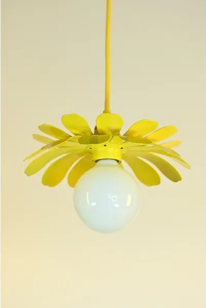 Bohemia-Design - Lustru suspendat pe cablu 1xE27/60W/230V galben